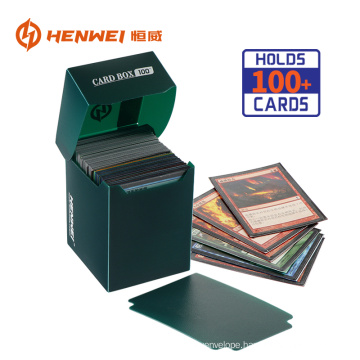 High quality game card plastic collection packaging box